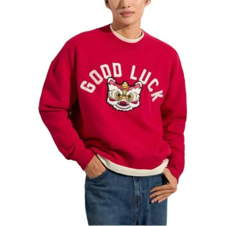 Hollister Snake Year Spring Collection Sweatshirts Unisex-2