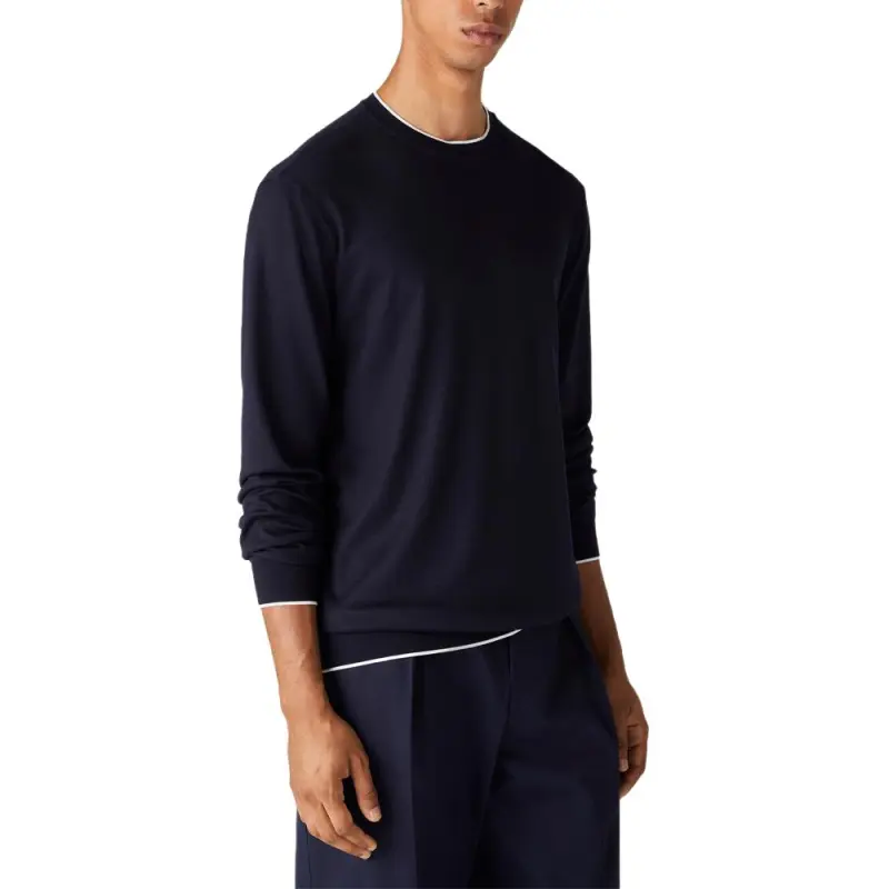 Loro Piana Sweater Men's Marine Blue-4