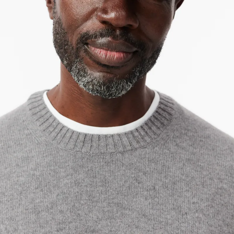 LACOSTE Cashmere Sweater Men's Gray-4