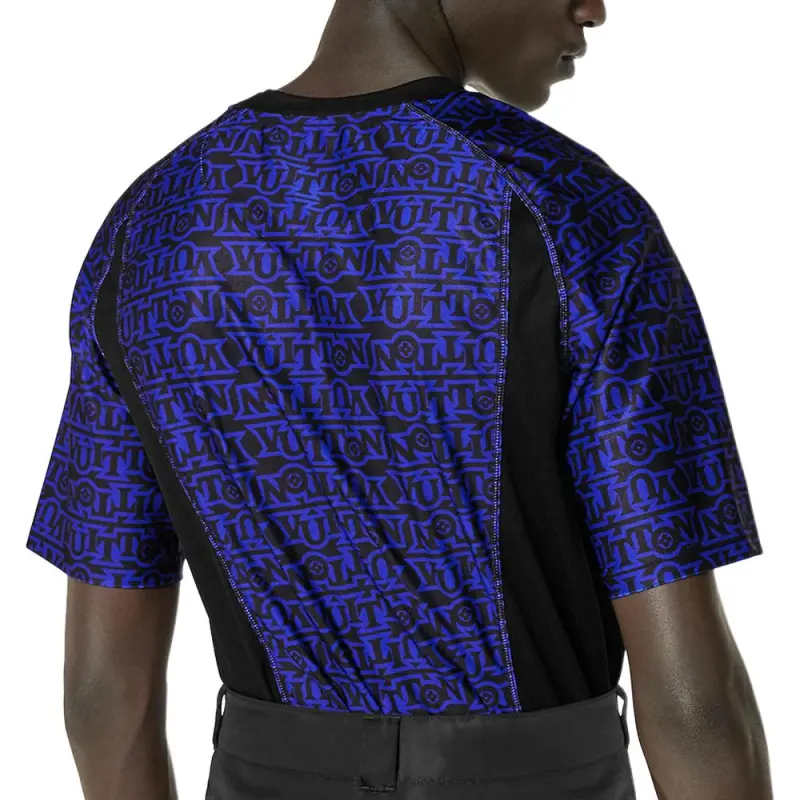 LOUIS VUITTON All Over Vuitton Snow Technical T Shirt-3
