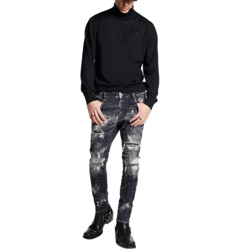 DSQUARED 2 Super Twinky Distressed Skinny Jeans-2
