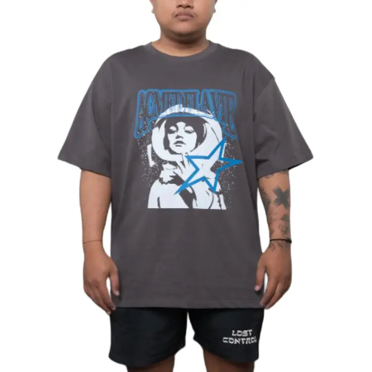 Acme De La Vie/ADLV T Shirt Men's Charcoal Gray-4