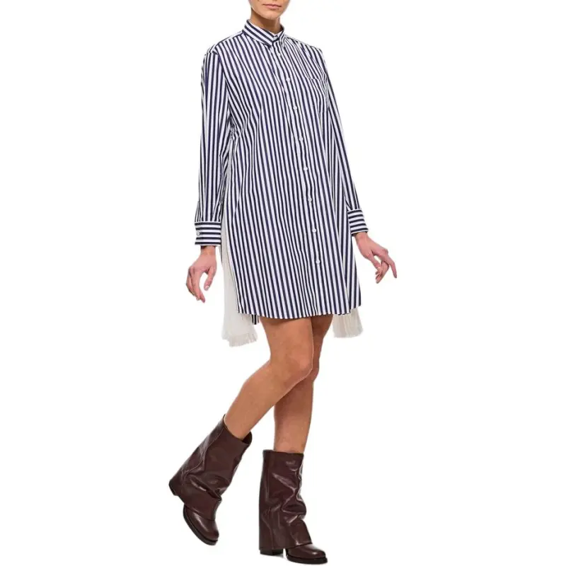 Sacai Striped Mini Dress-2