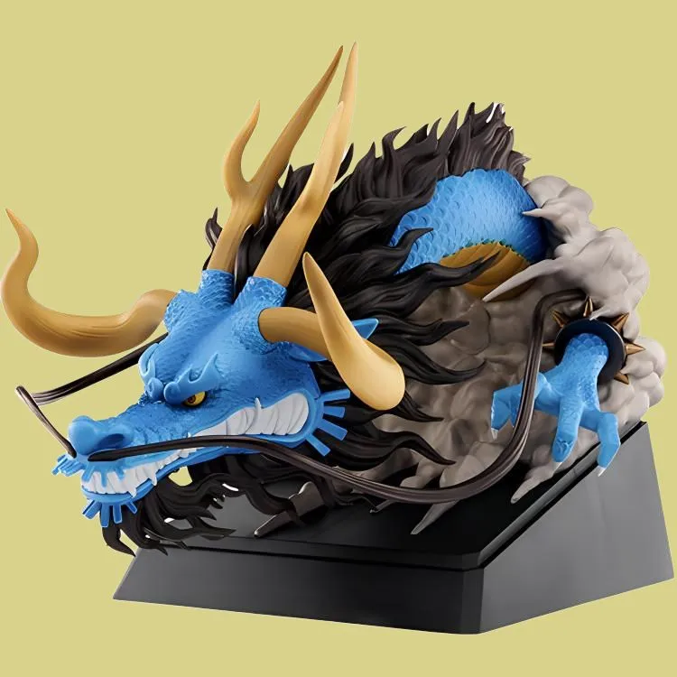 BANPRESTO Kaido Glass Factory Ichiban Kuji One Piece Come And See! Red Armor Nine Heroes Part 2 Scale Figures-4