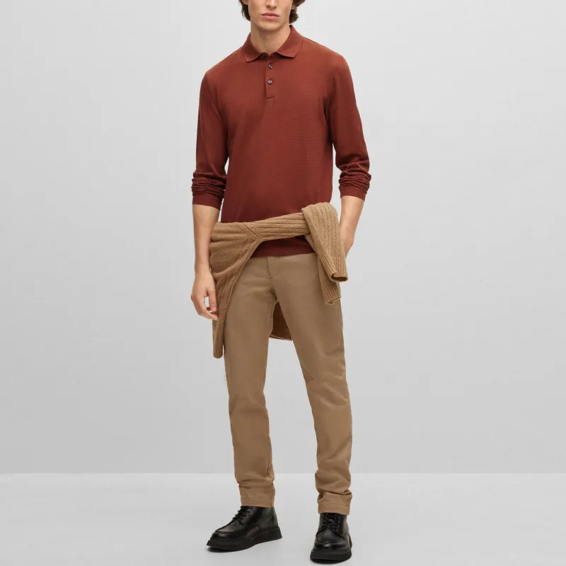 HUGO BOSS Casual Pants Men Beige-4
