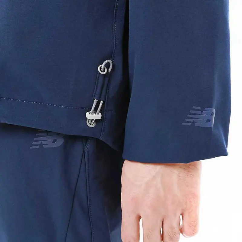 New Balance Soft Shell Cardigan Jackets & Coats Men's Marine Blue-4