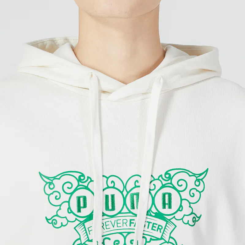 PUMA Das CC Graphic Sweatshirt Men's White-7