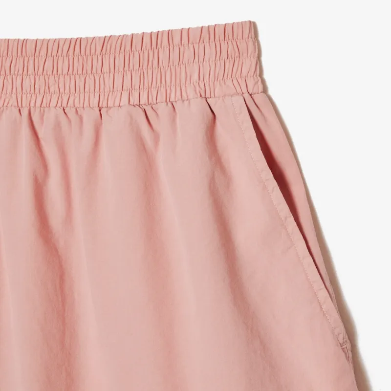 LACOSTE Casual Shorts Women's Pink-2