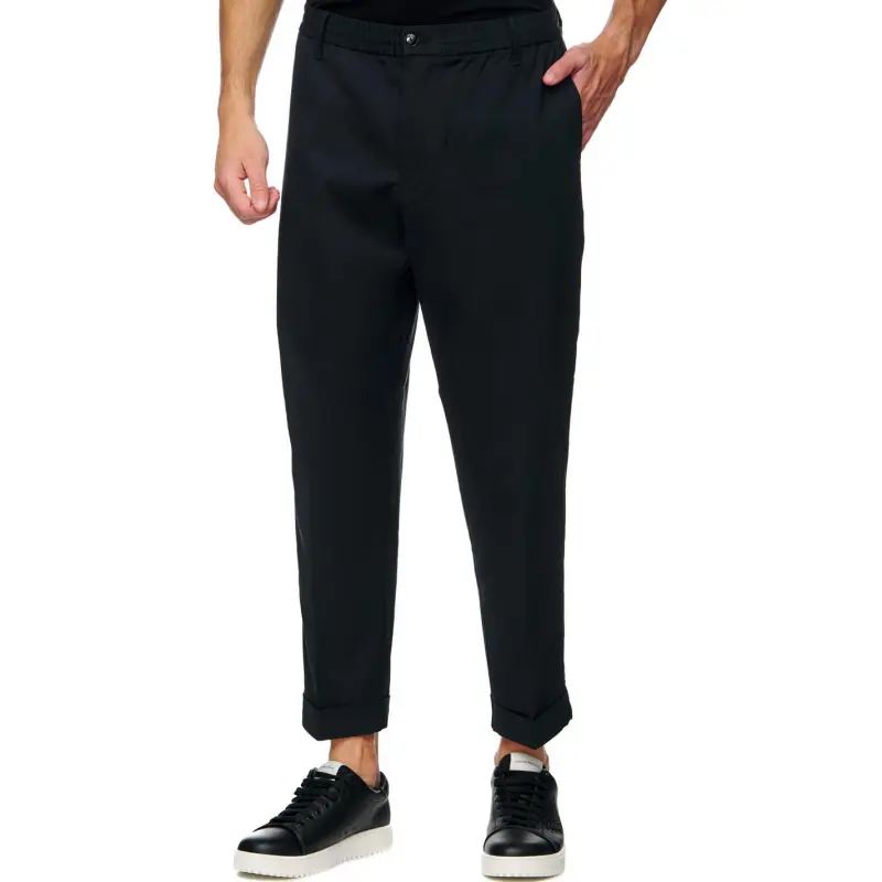EMPORIO ARMANI Casual Pants Men Navy Blue-2