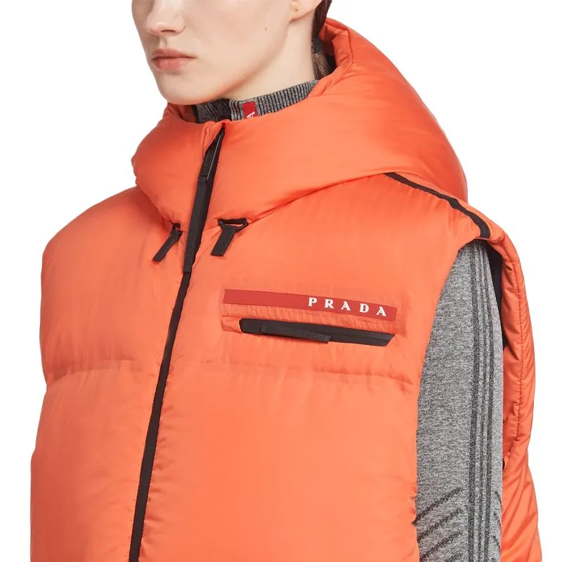 PRADA Down Jackets Women's Orange-2
