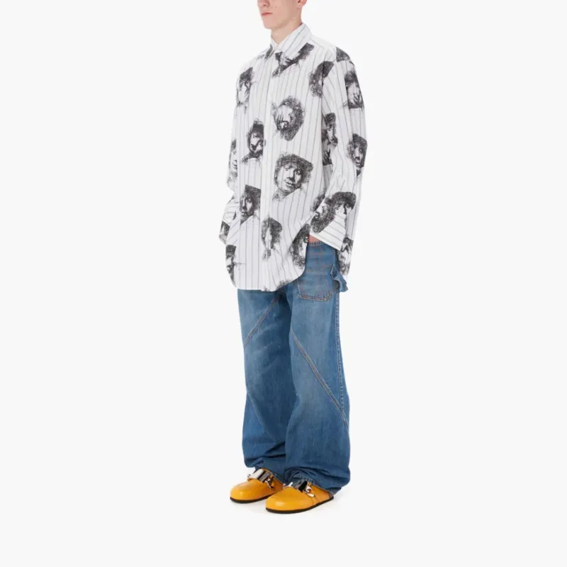 JW Anderson JW Anderson Rembrandt Shirts Unisex White-2