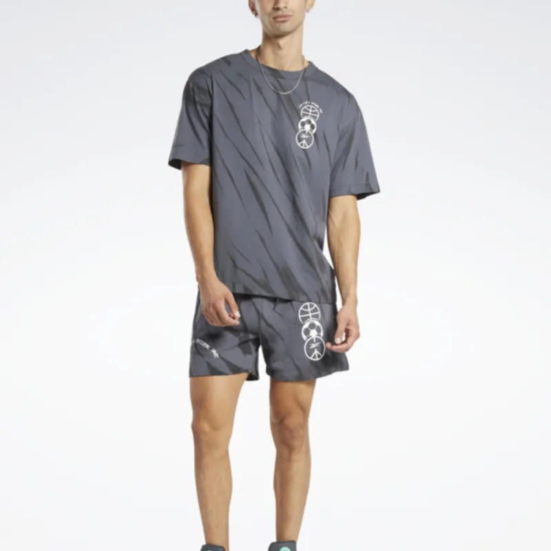 Reebok T-Shirts Unisex Gray-2