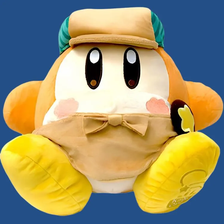 Kirby Chef Hat Waddle Dee Dolls Plush Doll Small Size Tall-1