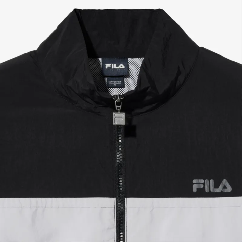 FILA Trench Coats Unisex Black-2