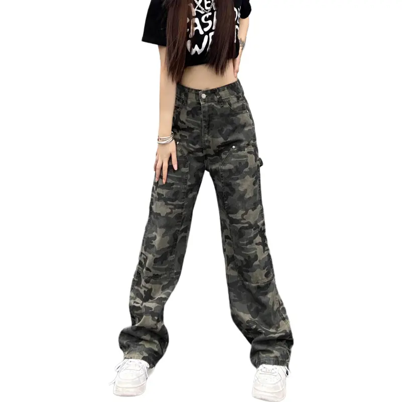 IJRJ Jeans Unisex Camouflage-3