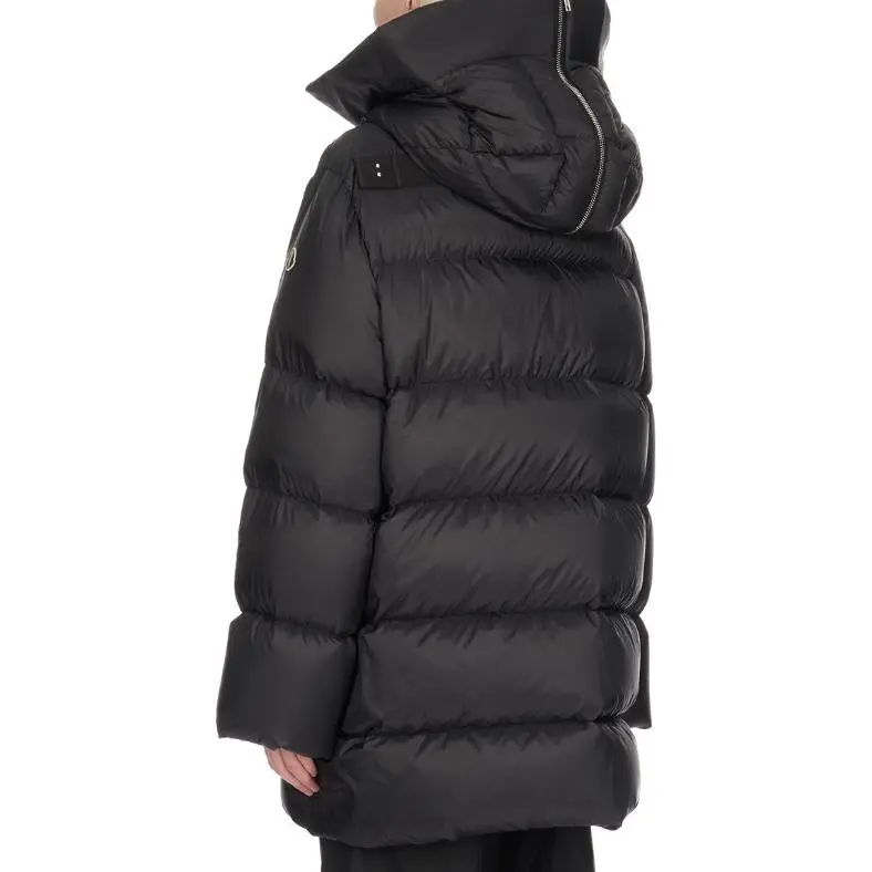 RICK OWENS Hooded Cyclopic Coat-2