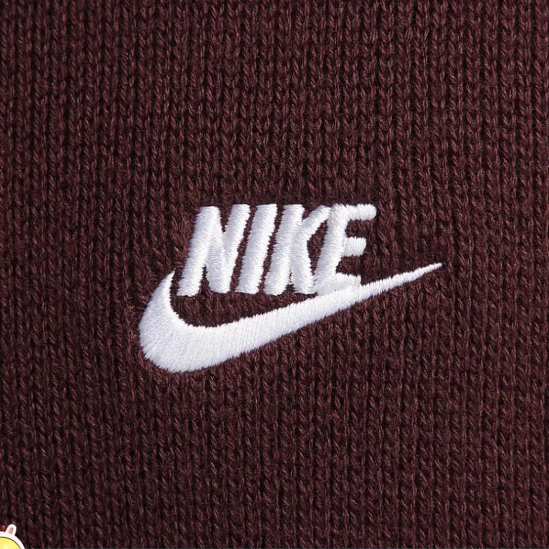 Nike Club Knitwear Men's Burgundy-4