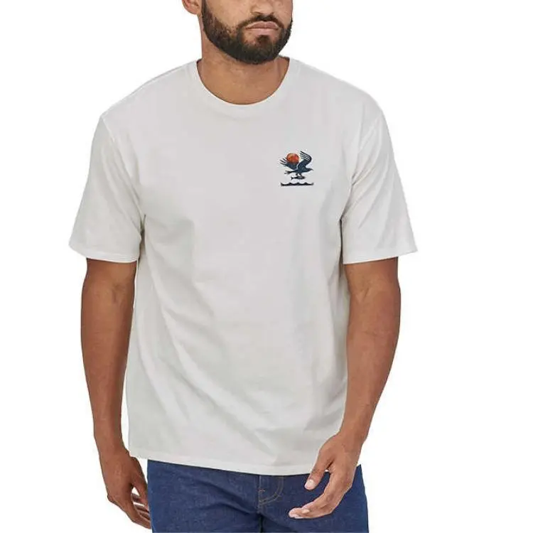 Patagonia T Shirts Men White-1