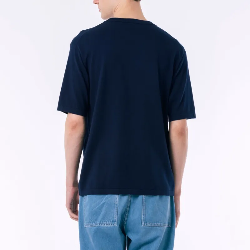 LACOSTE T Shirt Men's Marine Blue-3
