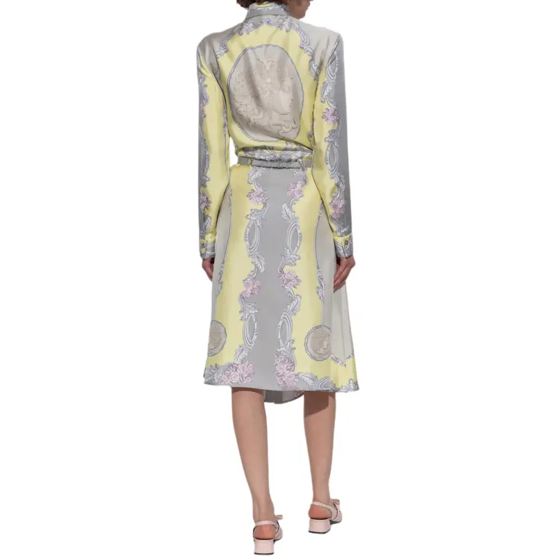 VERSACE Silk Dress-3