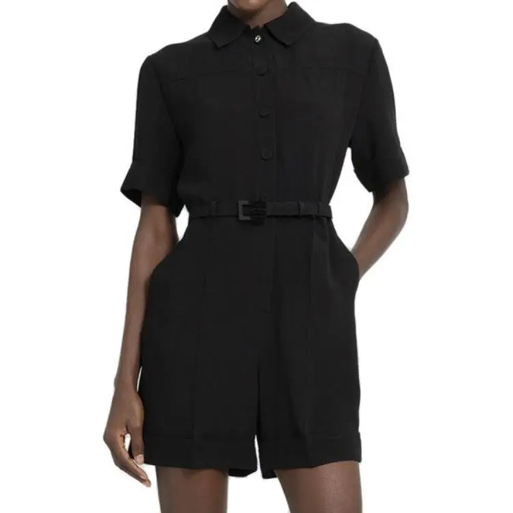 GUCCI Crêpe Cady Short Jumpsuit-1