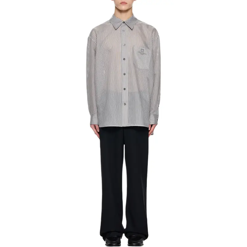 WOOYOUNGMI Shirts Men Gray-3
