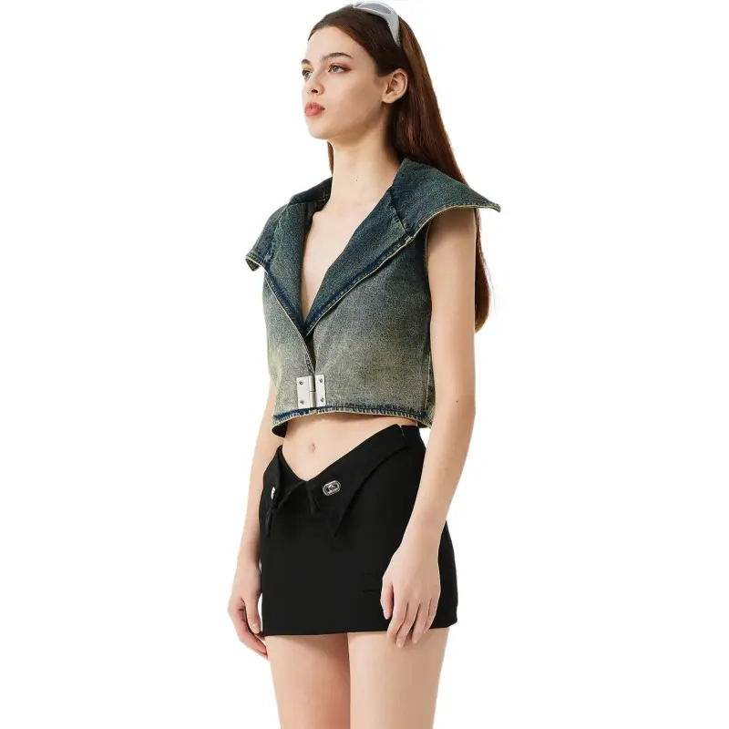YJ1NGZYZJ Jackets Women's Denim-3