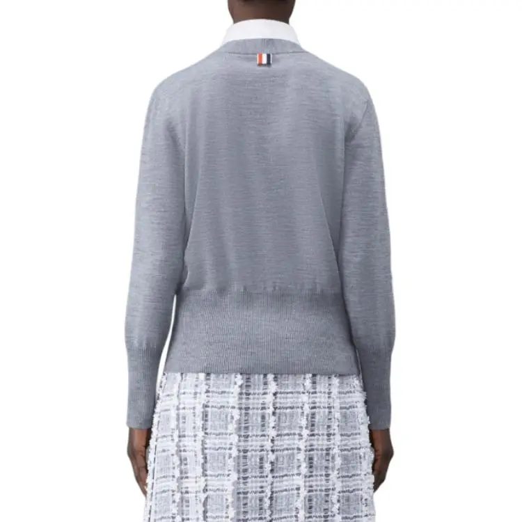 THOM BROWNE Long Sleeved Knitted Jumper-4