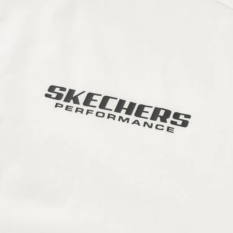 Skechers Basic Sports Series Breathable Sun Protection Clothing Unisex Marshmallow White-2