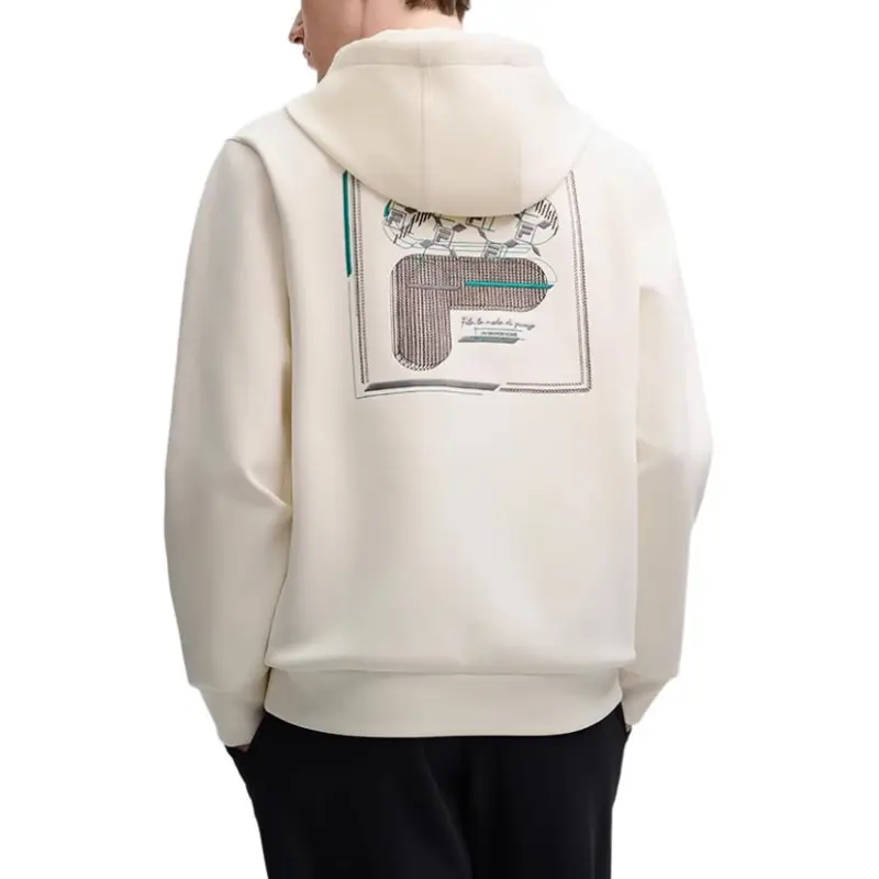 FILA Sweatshirt Men's Heron White-2