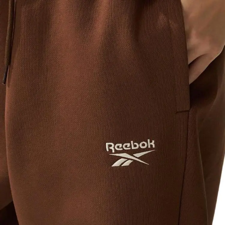 Reebok Knitted Sweatpants Unisex Brown-5