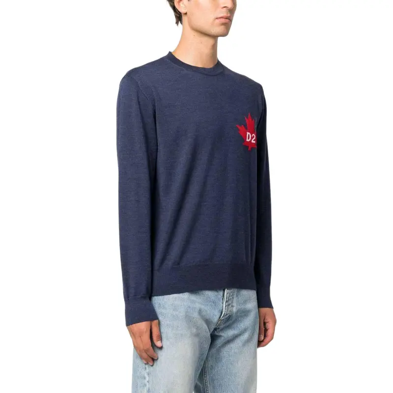 DSQUARED 2 Long Sleeved Knitted Jumper-4