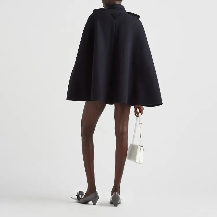 PRADA Buttoned Cape-2