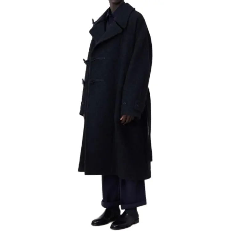 Lemaire Belted Felted Duffle Coat-3