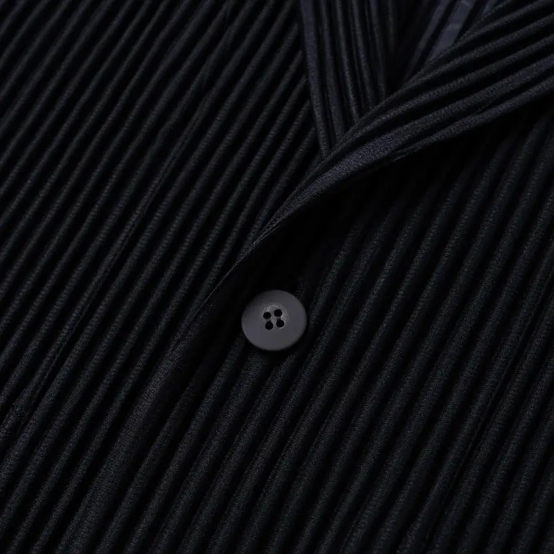 Homme Plissé Issey Miyake Business Suits Coats Men's Black-5