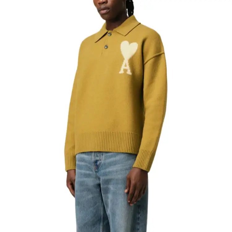 AMIPARIS Paris Ami De Coeur Polo Jumper-4