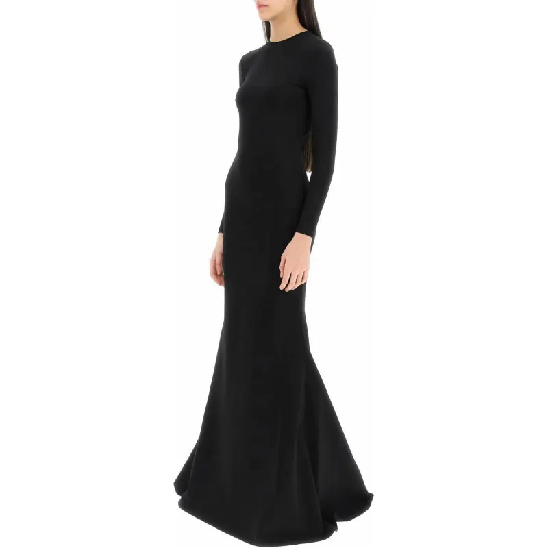 Balenciaga Long-sleeved Jersey Gown-3
