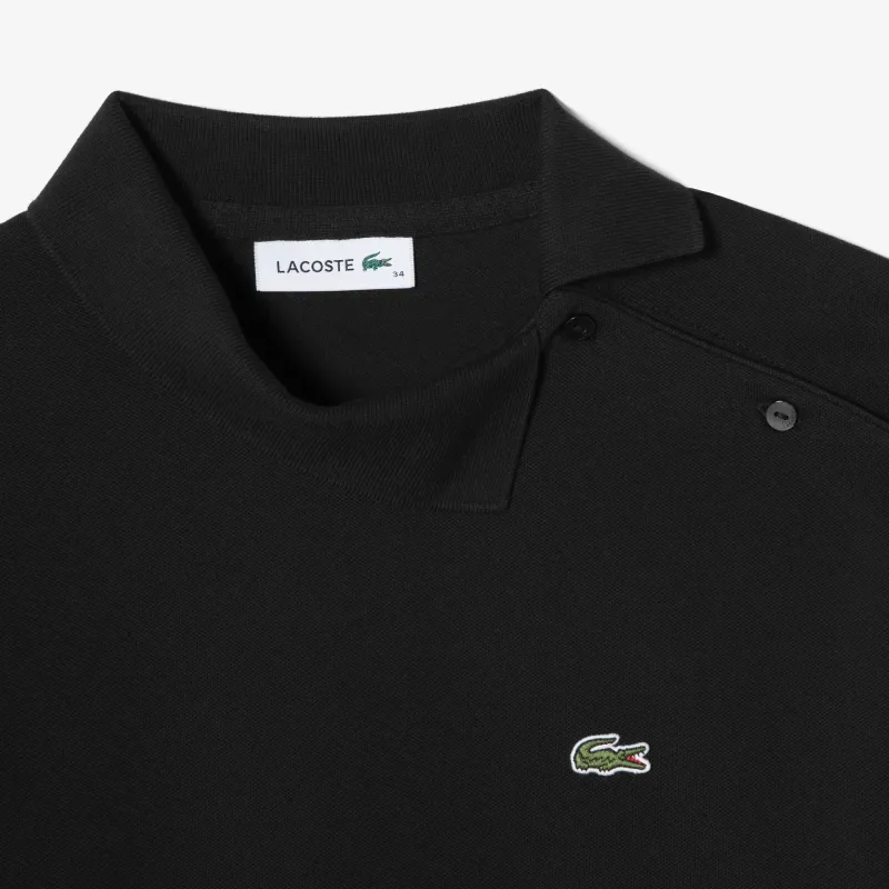 LACOSTE Polo Shirt Women's Black-4