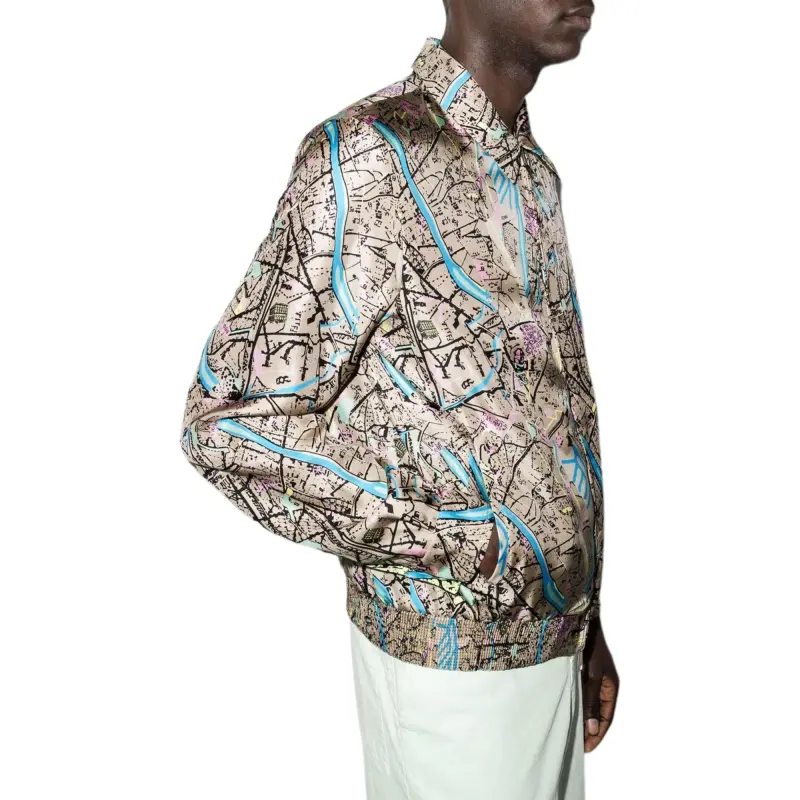 FENDI Map Reversible Shirt Jacket-5