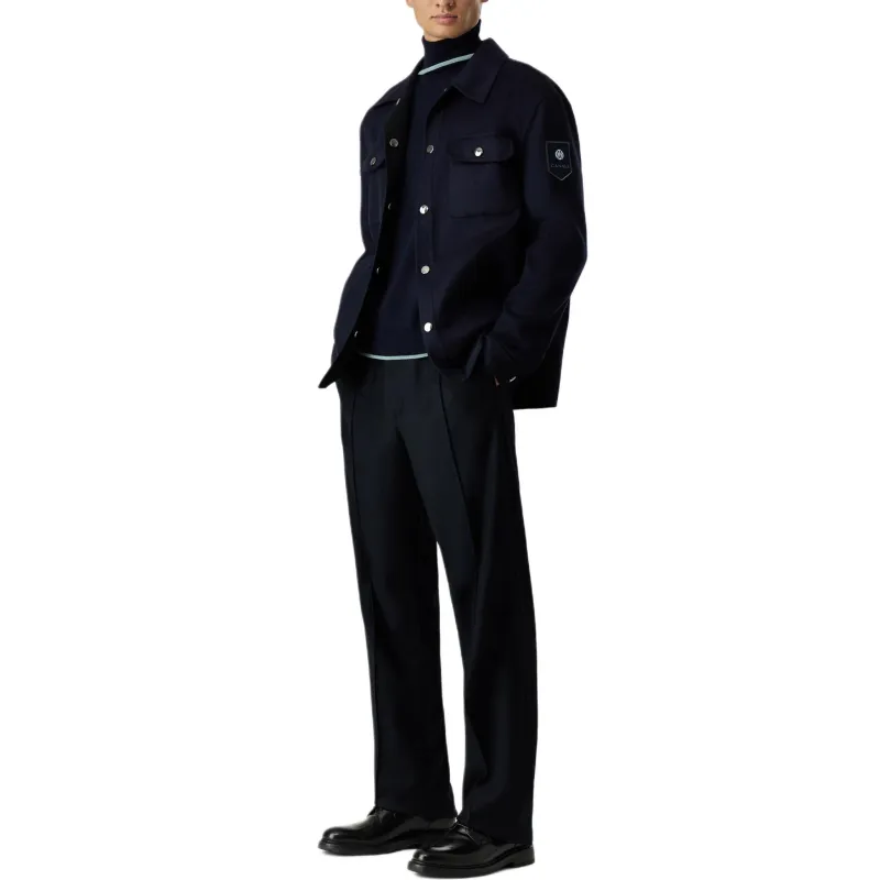 Canali Suit Trousers Men Blue-1