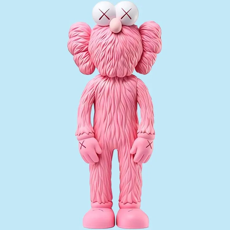 KAWS Bff Open Edition Vinyl Figure Pink-1