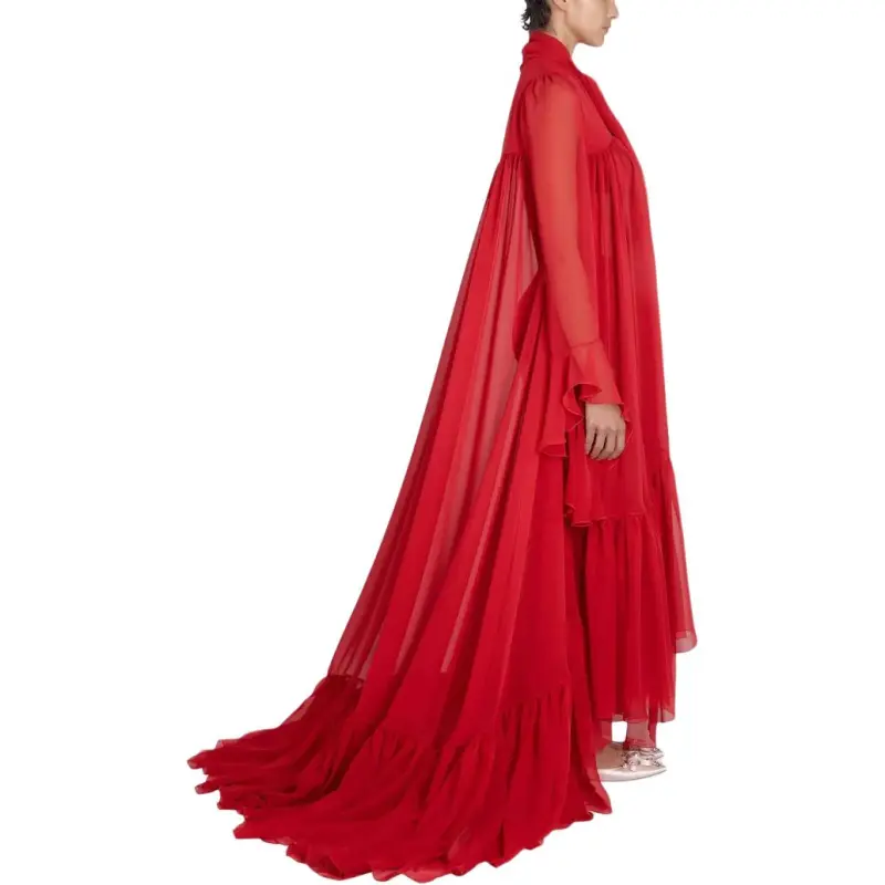 Giambattista Vall Silk Dress-4