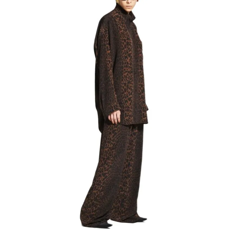 Balenciaga Leopard print Trousers-2