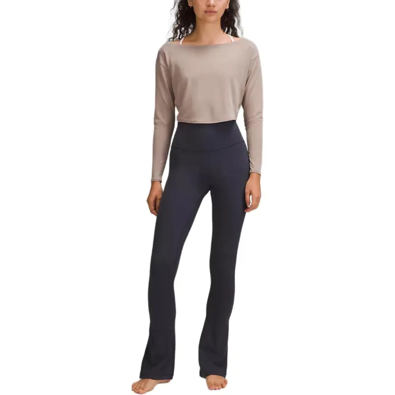 Lululemon Cropped Collection Long Sleeve T Shirt Women's-5
