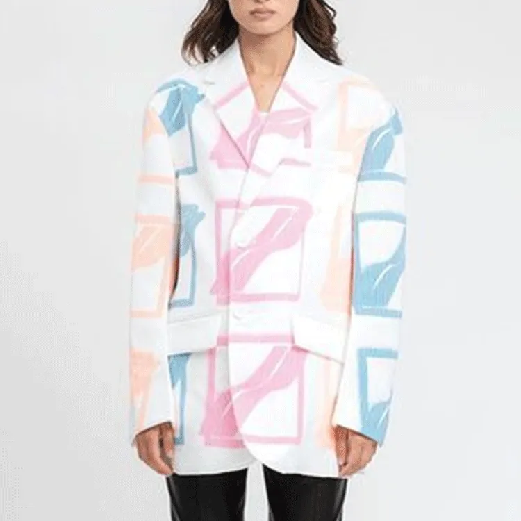 WE11DONE Business Suits Unisex White-4