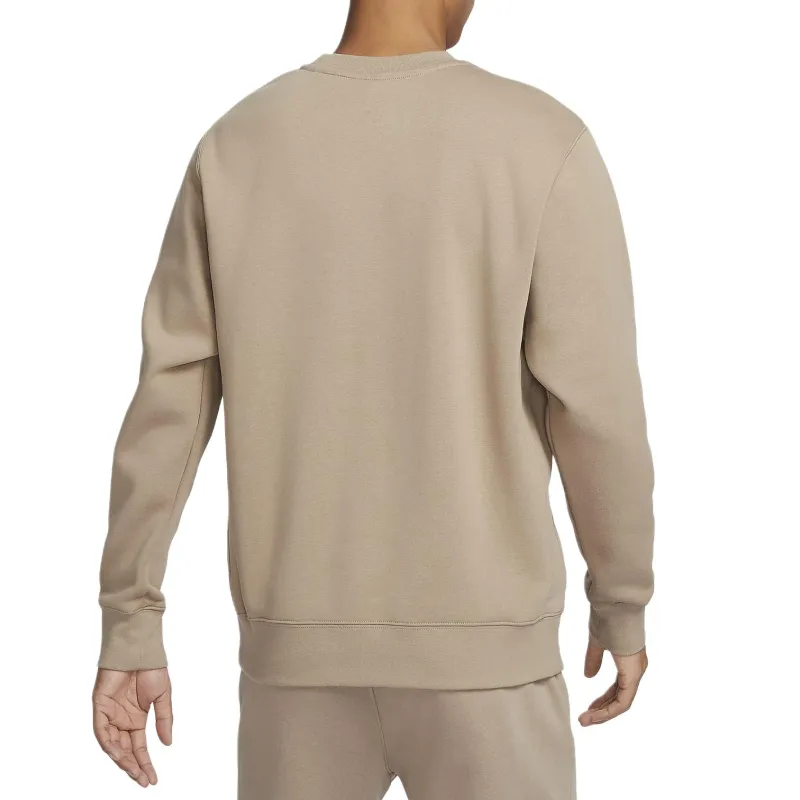 Nike Casual Sportswear Men Clothing Set Brown Top+Black Pants-2