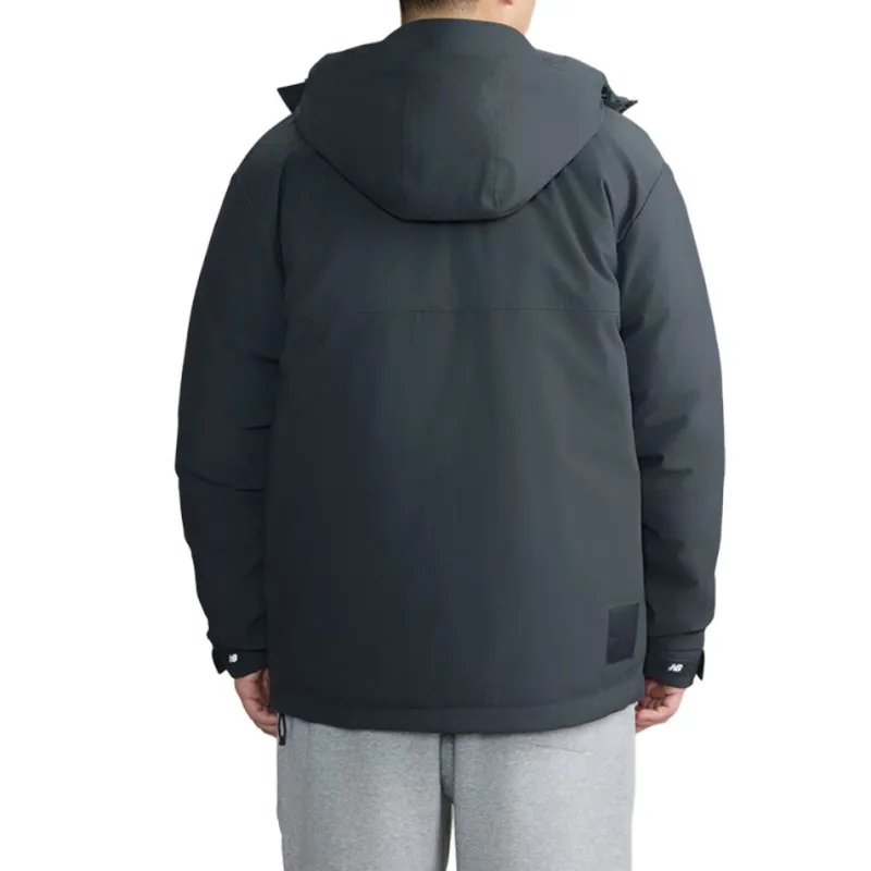 New Balance Down Jacket Men's Dark Gray-3