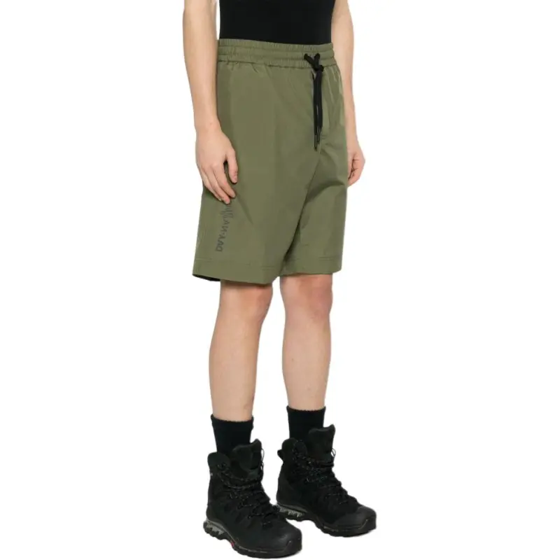 Moncler Grenoble Drawstring Bermuda Shorts-4