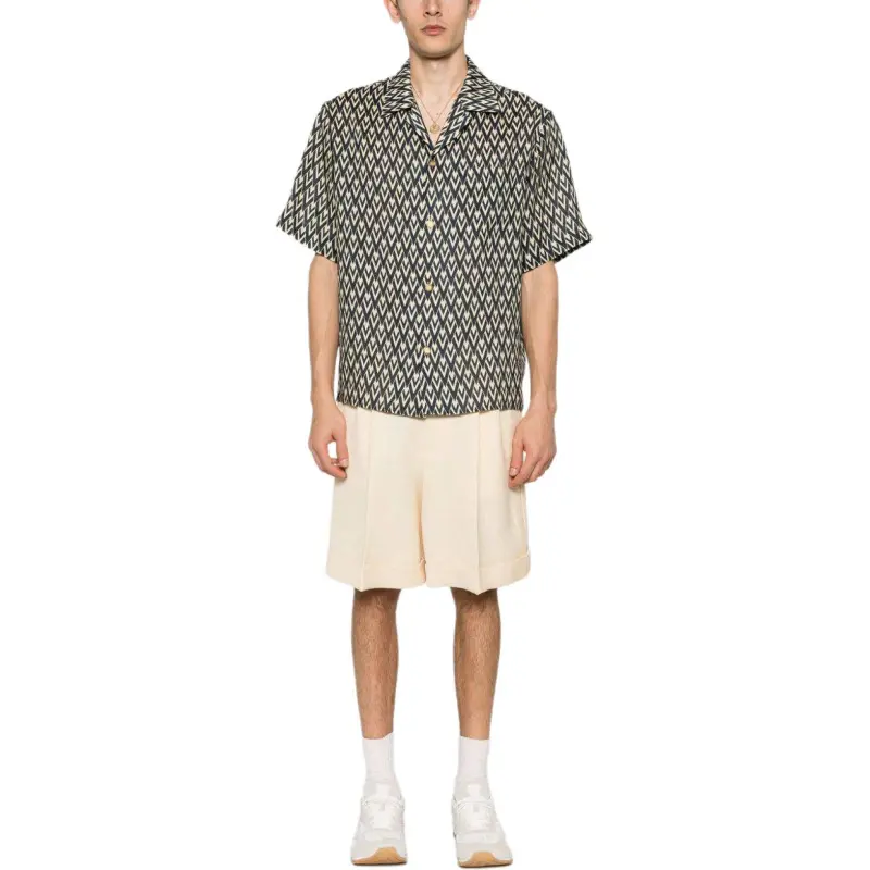 Valentino Casual Shorts Men's Light Beige-1