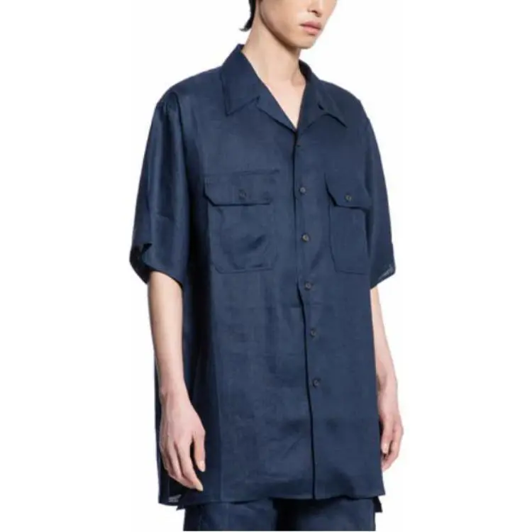 PRADA Short Sleeved Button Up Shirt-2